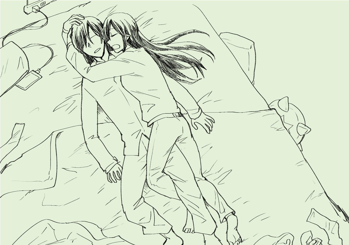 ただの抱き枕
おやすみおやすみ 