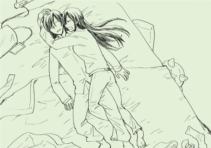ただの抱き枕
おやすみおやすみ 