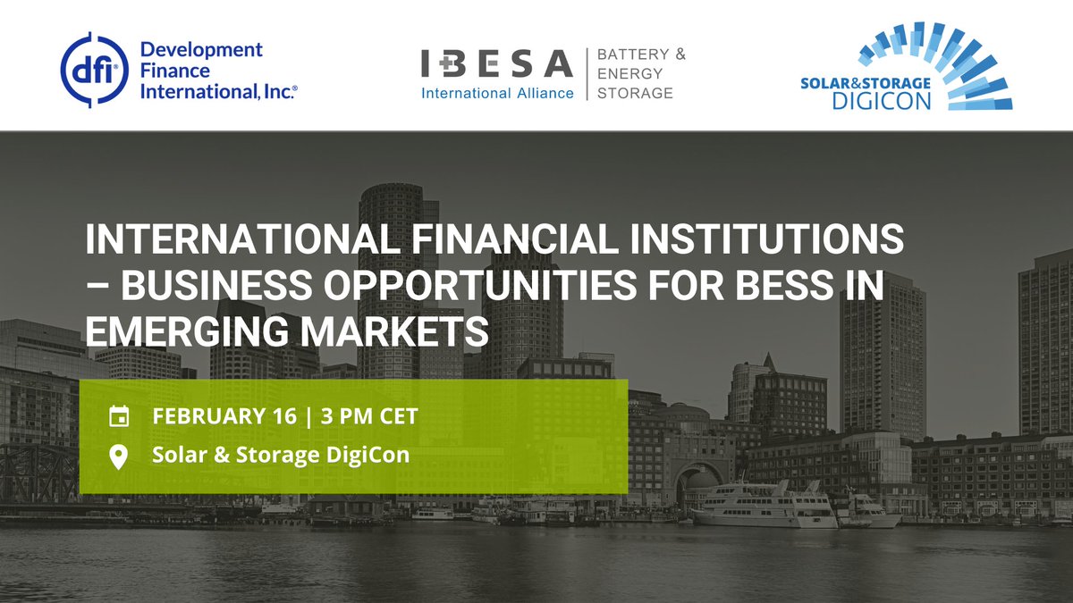 Solar & Storage DigiCon powered by JF4S & IBESA tweet media