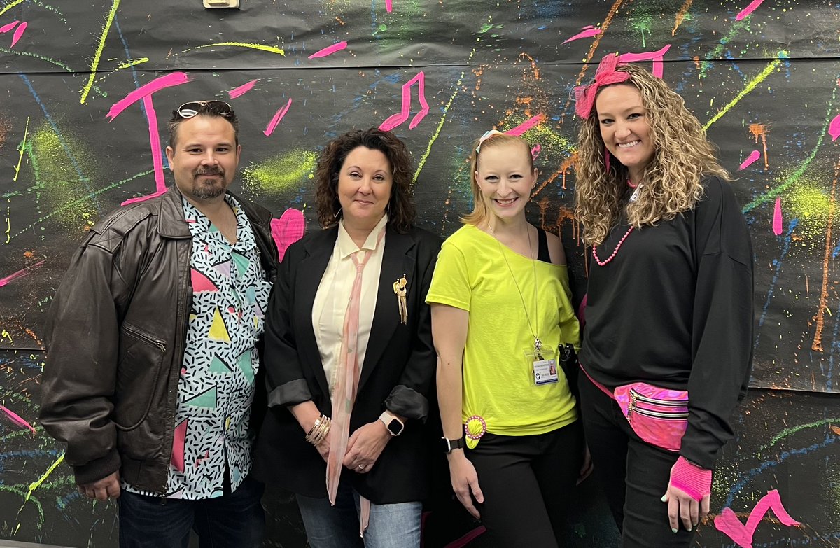 Each day with this team is a ROCKIN’ good day! #80RockinDaysAtSAISD