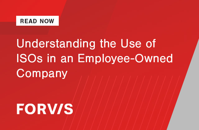In this article from <a href="/FORVIS/">FORVIS</a>, you will learn how an ESOP-owned company can offer a competitive compensation package to attract and retain key leaders. Read more here: bit.ly/3kudF5i