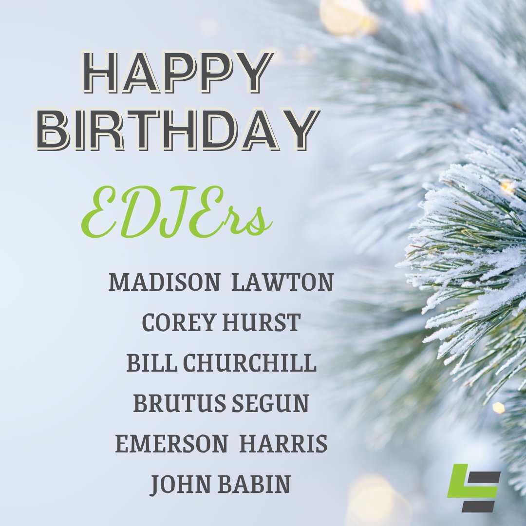 LeadingEDJE's tweet image. Special shoutout to these EDJErs who are celebrating a birthday this month!! Thank you for all that you do for EDJE 🎊🎂🎉!! #culturematters #realfungeeks #JanuaryBirthdays #timetocelebrate #happybirthday @blacksavior88 @BrutusSegun @JohnBabinJr