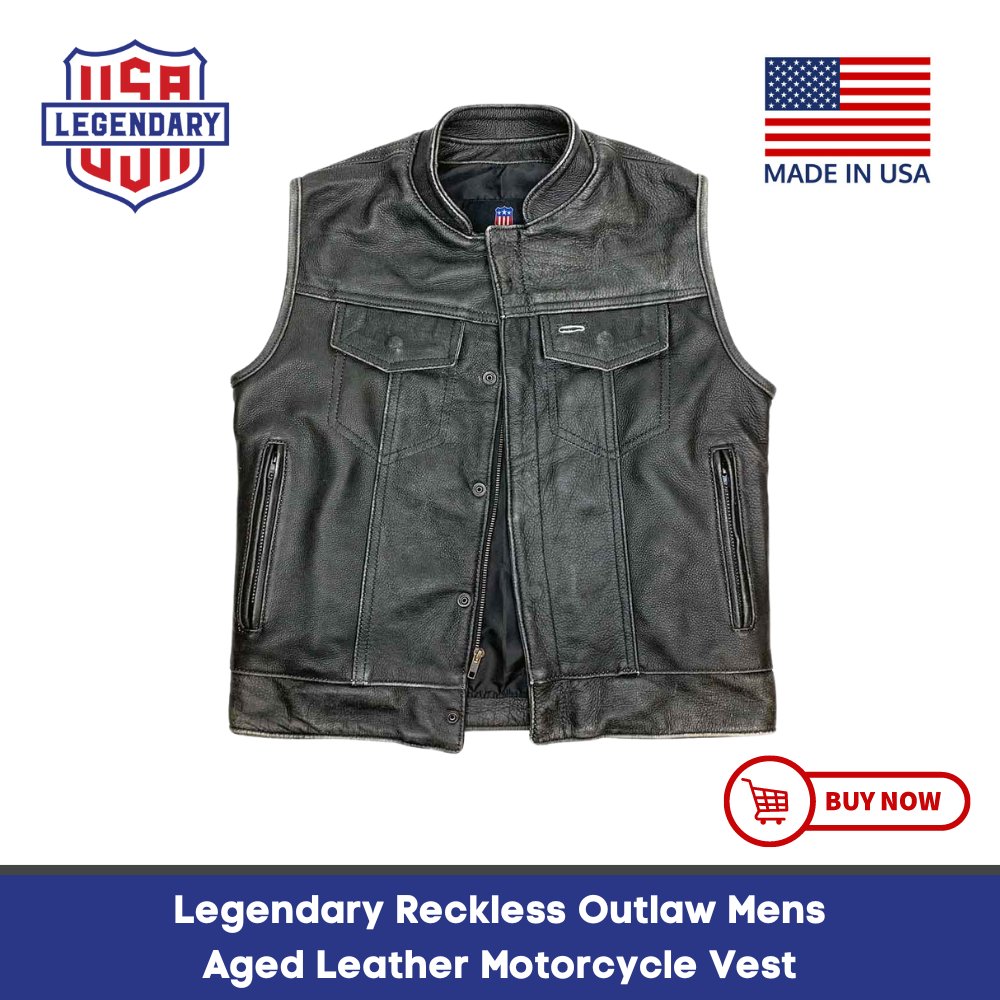 Legendary USA Leather Motorcycle Jackets Vests Bomber Jackets Tactical