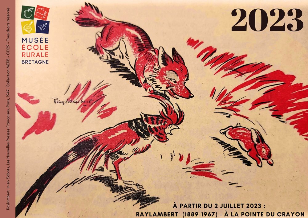 musee_ecole's tweet photo. À partir du dimanche 2 juillet, retour au pays de l'#enfance avec l'#exposition "#Raylambert (1889-1967) - à la pointe du crayon", première rétrospective sur cet #illustrateur jeunesse qui a révolutionné l'imagerie des manuels scolaires. https://t.co/bDJXmcAaIf