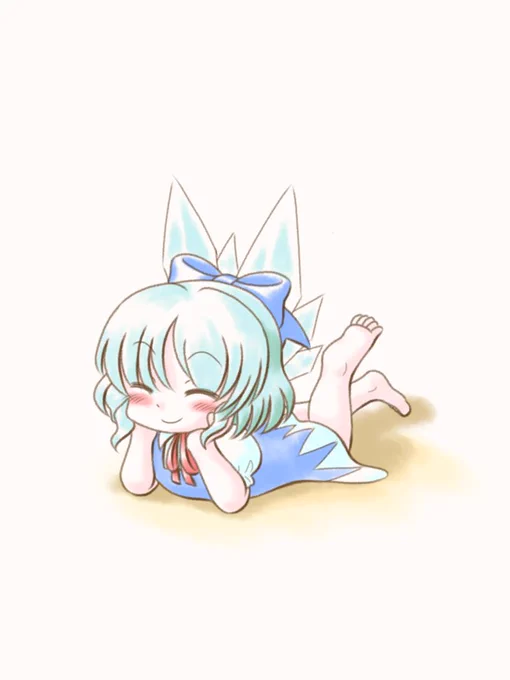 #大寒波襲来でチルノが大量発生してるらしいので繋がらなくていいから俺のチルノを見てくれ 