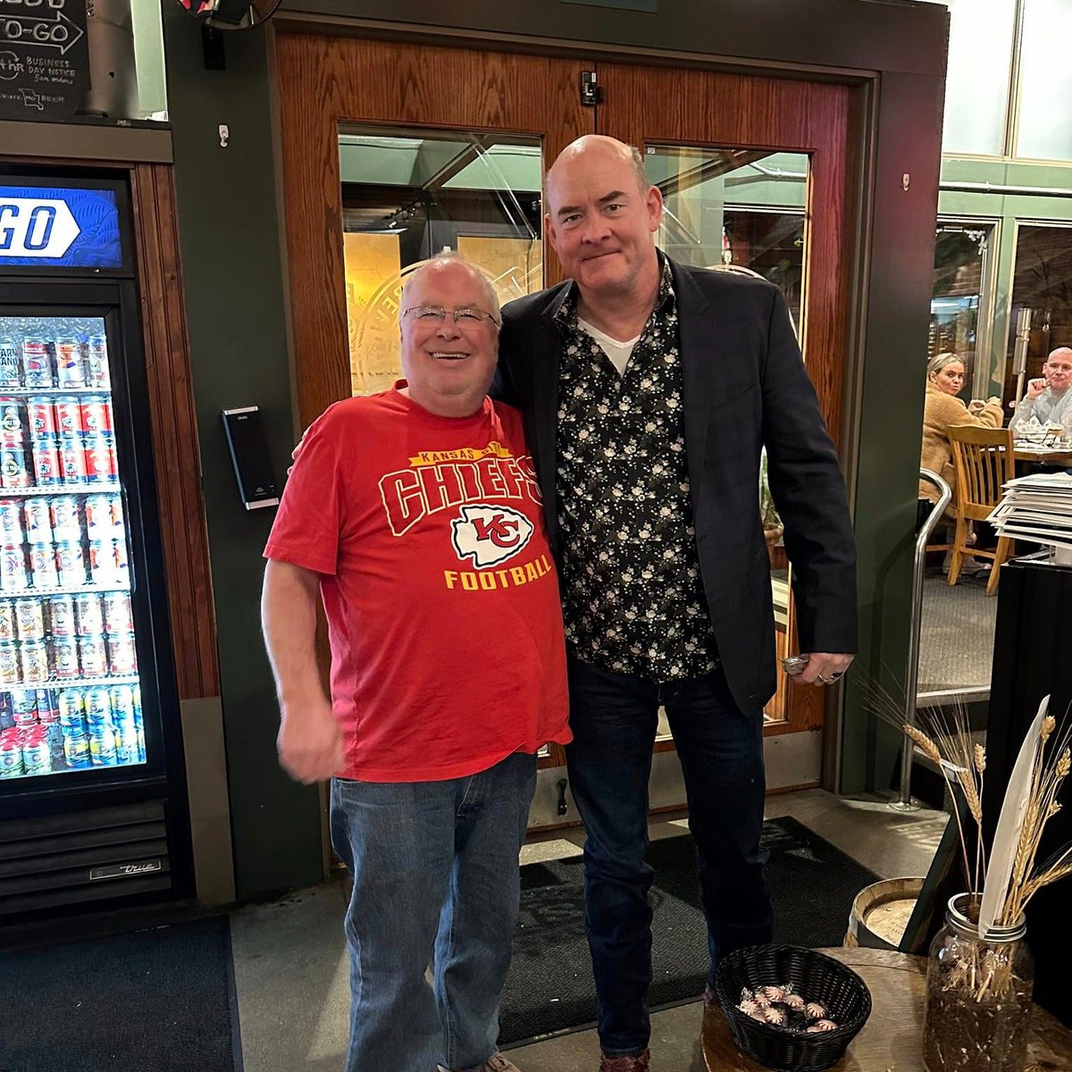 Springfield Brewing Company (@springfieldbrew) on Twitter photo Hey <a href="/DavidKoechner/">David Koechner</a>, thanks for stopping by the brewpub Sunday night!
#GoChiefs #ToddPacker #TheOffice #springfieldbrewingcompany Hey <a href="/DavidKoechner/">David Koechner</a>, thanks for stopping by the brewpub Sunday night!
#GoChiefs #ToddPacker #TheOffice #springfieldbrewingcompany