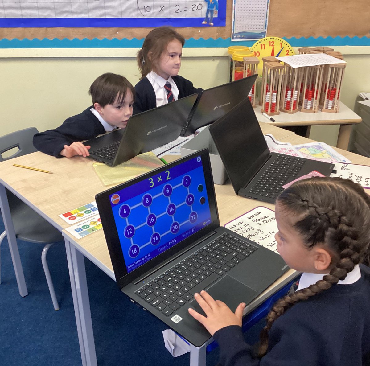 OLGHLiverpool's tweet photo. We have been learning our #2timestables in #OLGHmaths. We have played #hitthebutton to help us learn #OLGHy2 https://t.co/Nkhpi589oa