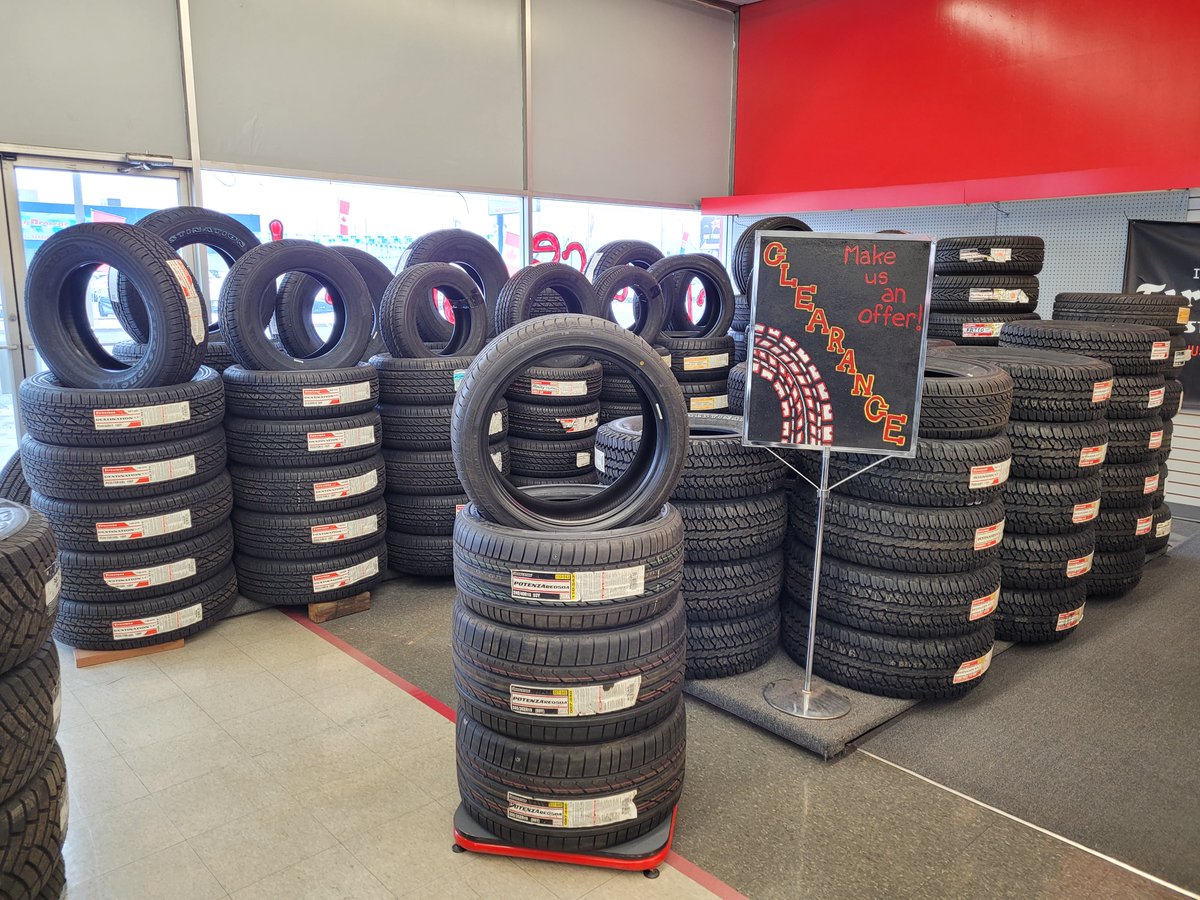 grangertires's tweet image. Need 1 tire? Need 4 tires? Look no further! Our Clearance Corner is now open! We have everything from 13” to 22” tires available. Contact us to see if we have what you need #tires #clearance #sale