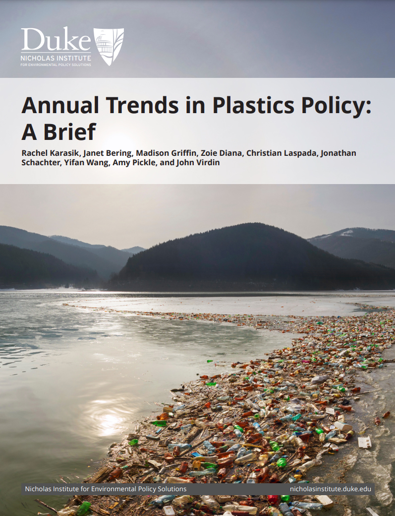 In 2022, #OceanInnovator @NichInstitute documented & analysed trends of governments' response to the plastics crisis 📊🚯♻️ ➡️nicholasinstitute.duke.edu/sites/default/… 🧵1/2