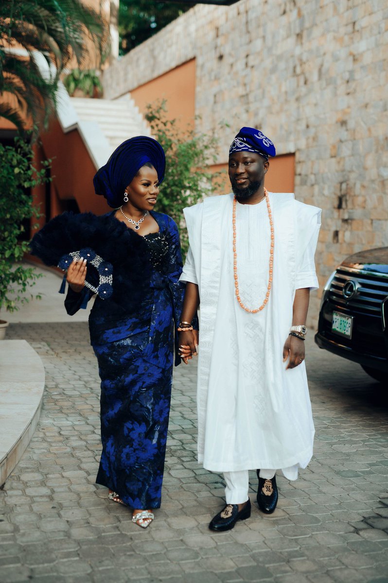 Is it really a Yoruba Traditional wedding without a White Agbada look😍?

The grooms 2nd look features an All-White superior cotton embroidered Agbada embellished with crystal details, and a Navy blue Ijebu Fila.
#wedding 
#weddingagbada 
#Agbada 
#Yorubawedding 
#Lagos 
#Nigeria
