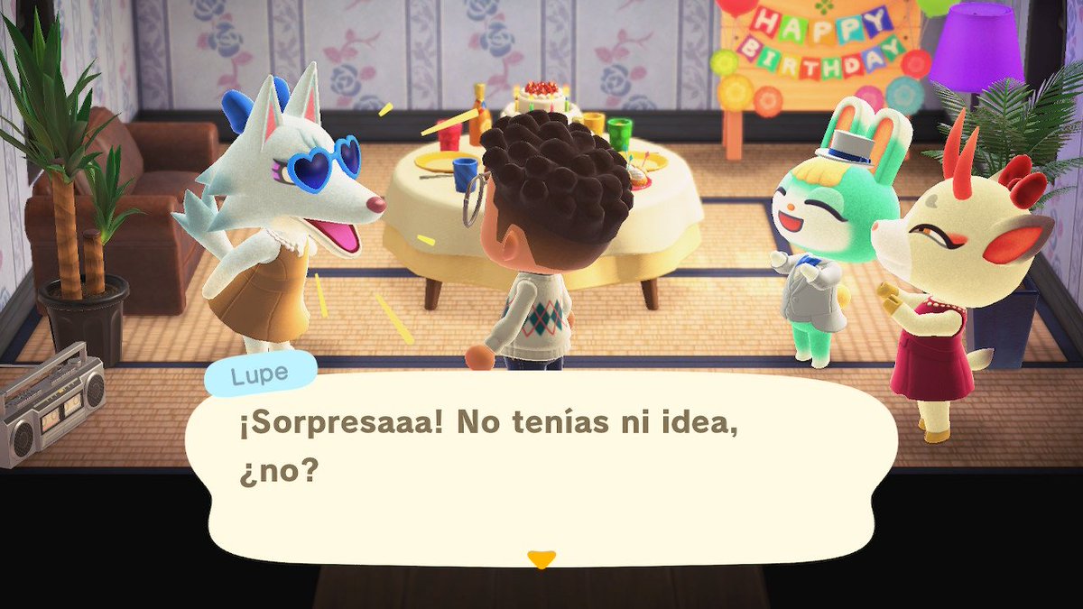 IslaToHo's tweet photo. ¡Feliz cumpleaños @drakodian! De parte de todos los habitantes de @IslaToHo 🥳🎉🎂🎁 #ACNH #AnimalCrossingNewHorizons #animalcrossing #IslaToHo #NintendoSwitch https://t.co/zzSWpKjEJI