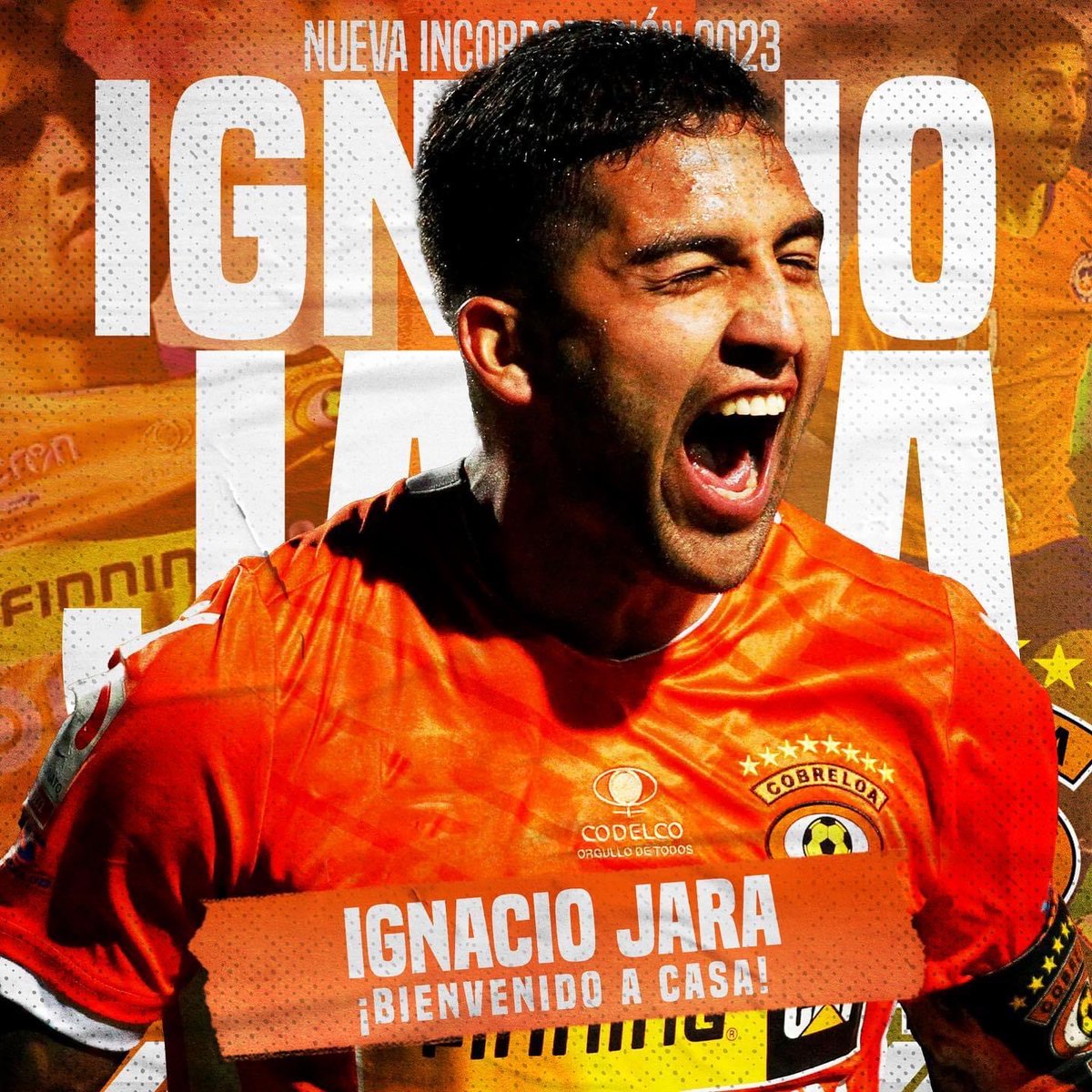Loinos2's tweet photo. ¡Bienvenido a casa!
Cobreloa en sus redes sociales hizo oficial la llegada de Ignacio Jara para la temporada 2023.
¡Vamos con todo Jarita! https://t.co/kPbuGcruKS