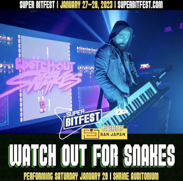 watchoutforhsss's tweet photo. LFG Texas! @superbitfest is this weekend! Iโll be throwing down on Saturday around 2PM, but with a lineup this stacked, youโre gonna wanna do like me and show up when things kick off Friday so you donโt miss ANY of these acts! ๐
#chipwave #chiptune #synthwave #vgm #videogames https://t.co/lDEMwApREc