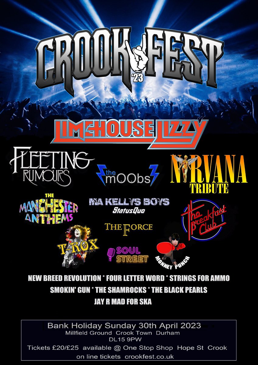 #CrookFest 2023 #nirvana