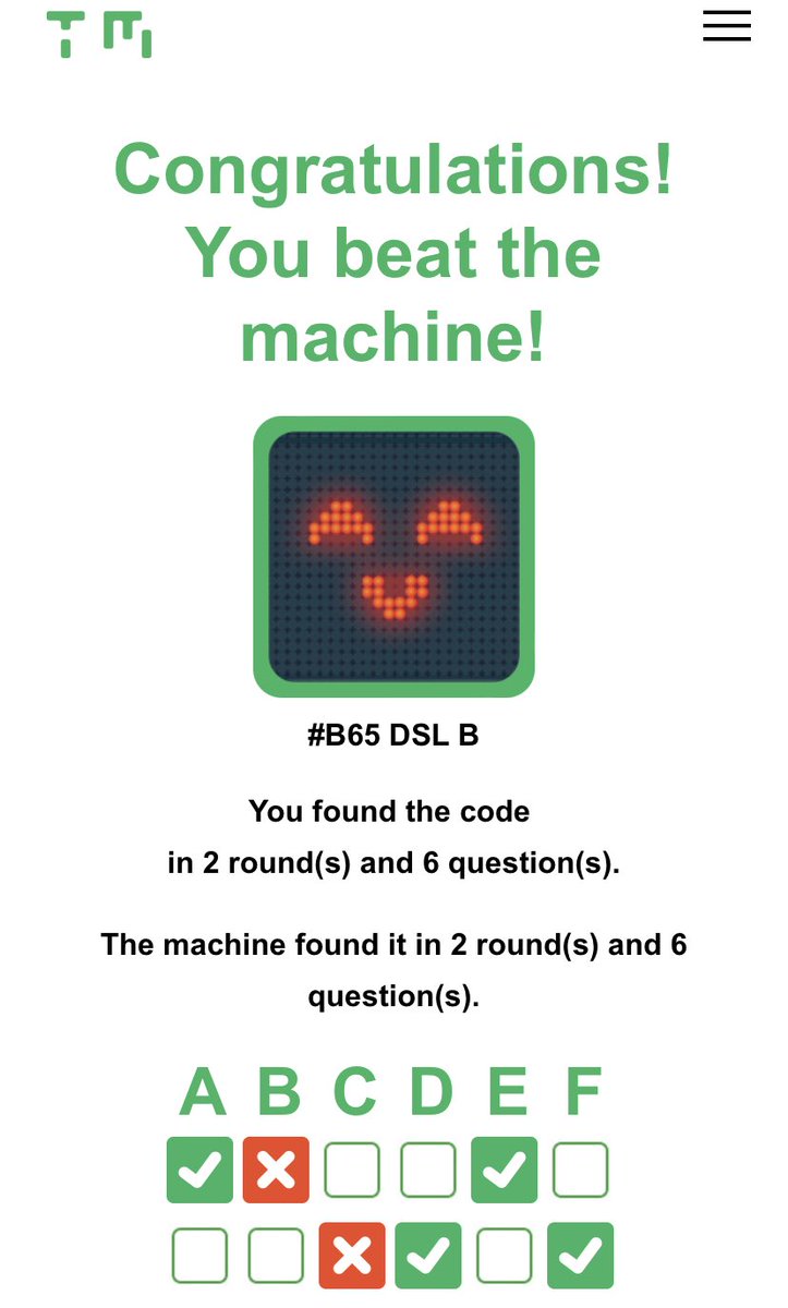Deedlit1986's tweet image. 🖖🏻🎲 Houuu yeah! I’m feel clever 👸🏼🎉🎊
#j2s #turingmachine