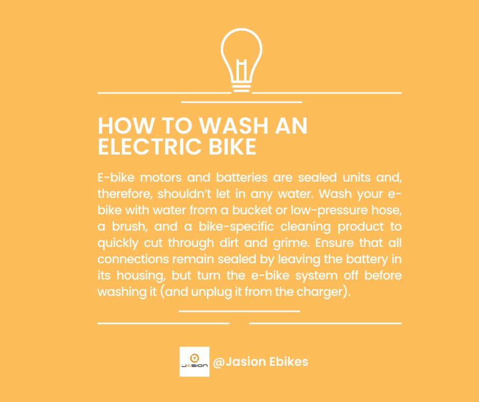 E-bike Tips: How to wash an electric bike?🚵
.
.
.
.
.
.
#jasionbike #cycling #ridingtips #cyclechic #bicyclefashion #cyclefashion #bikecommute #commutebybike #everydaycyclist