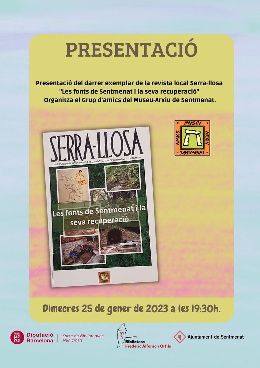 BibliotecaSentmenat tweet media