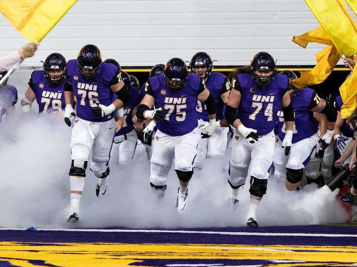 TonoCornell's tweet photo. After a great Talk with Coach @coachricknelson I am Blessed to receive my 2nd D1 offer to play football at The University of Northern Iowa.@CityHighFB @mooremt09 @TheStrengthU @AllenTrieu 💜💛 https://t.co/tnuc59uXYl