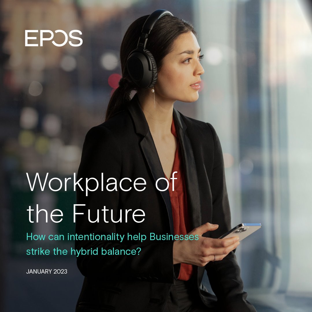 Eposaudio's tweet photo. We’ve just launched our ‘Workplace of the Future' report, created with @ForesightFact. Learn more about the complexities, tensions, and potential solutions for future-proofing your workplace by downloading the report here: https://t.co/5GhX6r882i
#EPOS #WorkplaceOfTheFuture https://t.co/aGHvozs85V