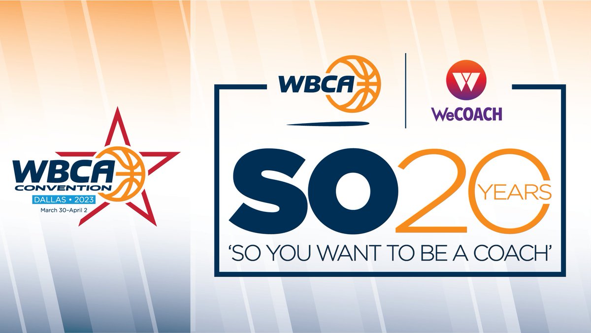 The WBCA and WeCOACH are excited to announce the “So You Want To Be A Coach” class of 2023!

Press Release ➡️ bit.ly/3H4uStD