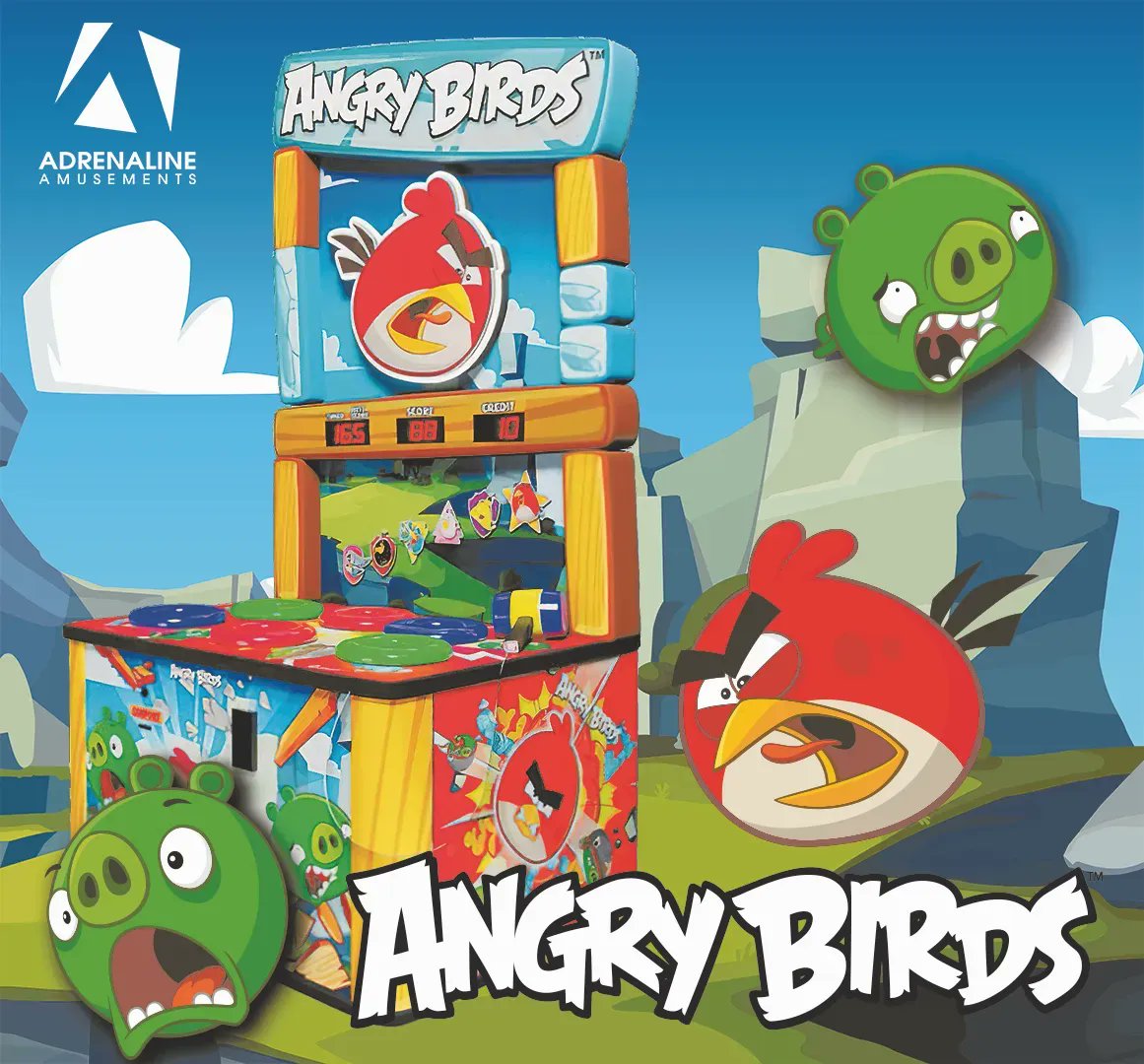 With Angry Birds Wacker, hit the popup heads to score points! Reach out to sales@aagames.com for more info! #angrybirds