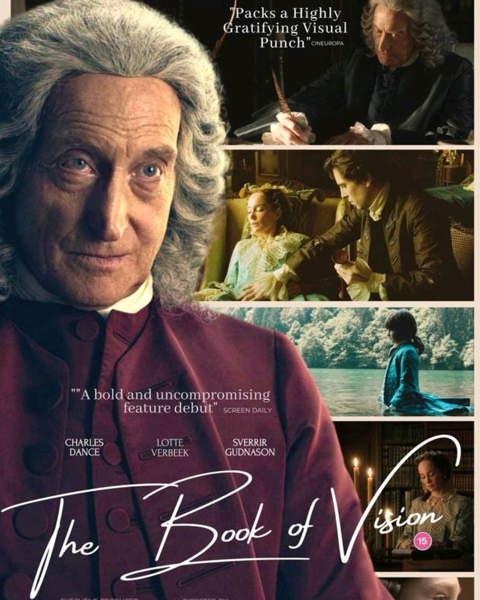 luminous_arts's tweet photo. THE BOOK OF VISION:

"Carlo Hintermann's film has beauty, originality &amp; intellectual ambition." 
The Times ★★★

"Like a Vermeer come to life."
 The Guardian ★★★ https://t.co/ehdV5vIOt4