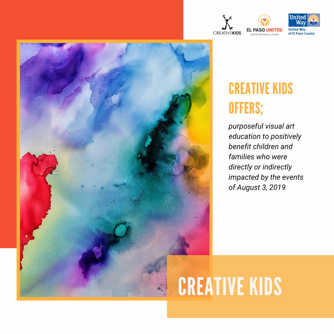 We are excited to continue our partnership with Creative Kids to bring our registered participants the joy and benefits of art therapy! Along with classes for children, Creative Kids is offering art classes for adults! The next class is this Friday, January 27th via Zoom!
