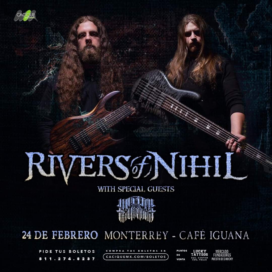 tiemporegionl's tweet photo. #CONCIERTOS | 🤘💀 RIVERS OF NIHIL &amp; IMPERIAL TRIUMPHANT en el @CAFEIGUANAMX  , por primera vez en #Monterrey 💀🤘

BOLETOS A DOMICILIO ($30 envío) vía whatsapp al 81 2258 7705
¿Reservar mesa? Manda whatsapp al 811 274 8237

#tiemporegio #metal #riverofnihil @CACIQUEMx https://t.co/yUgceYm51b