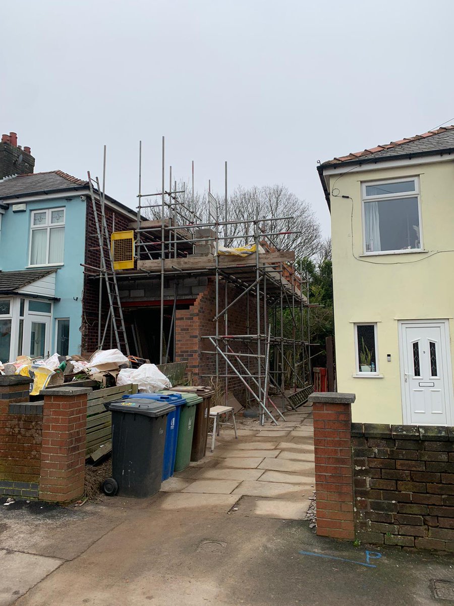 No job to small. Extention On house in orrell