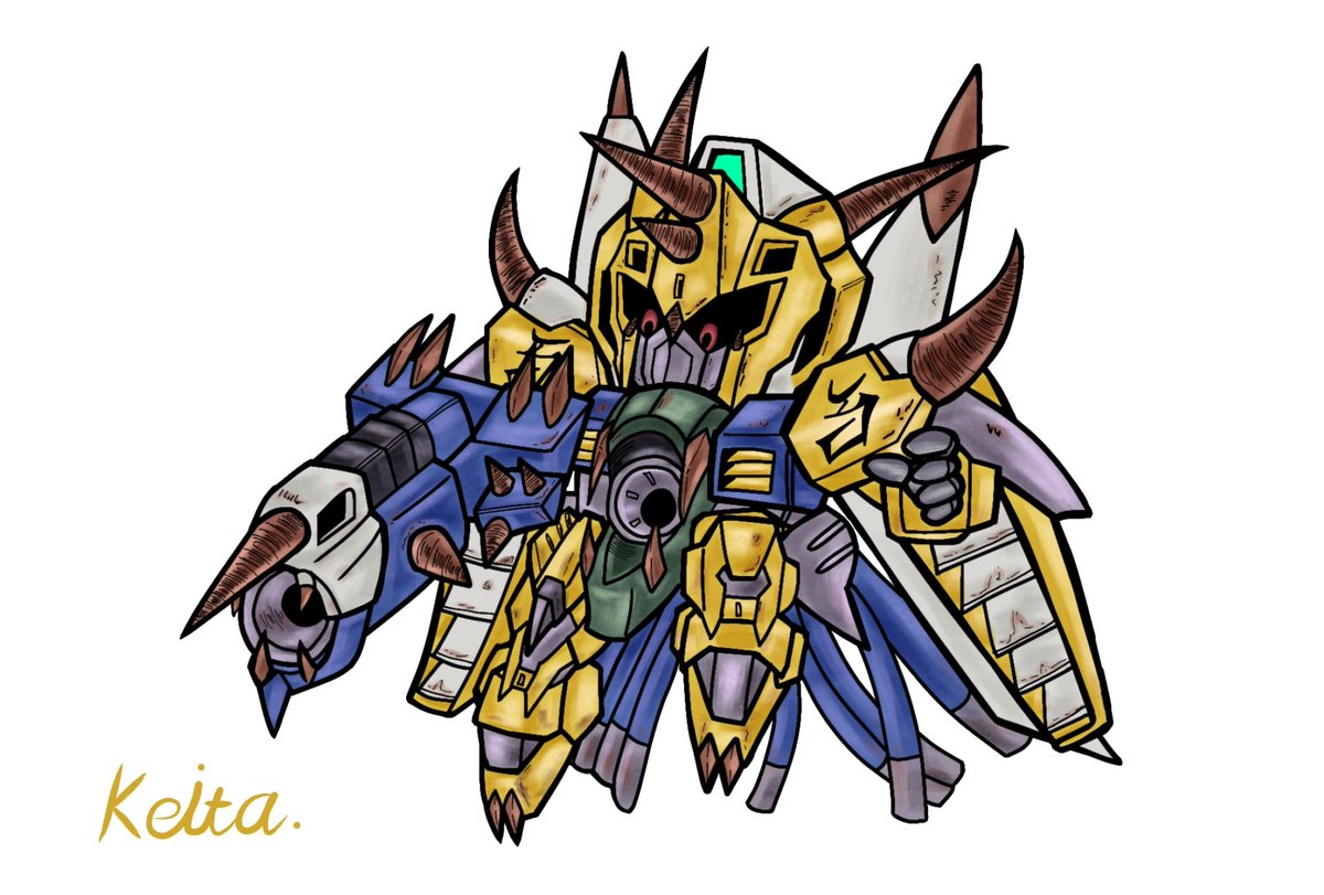 「#金の日#SDガンダム 」|ケイタ 3バンチ-3bサイドKOBEのイラスト