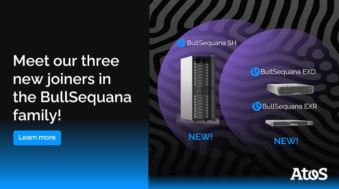 Atos apresenta BullSequana SH, um servidor de computação híbrido seguro e eficiente em termos...