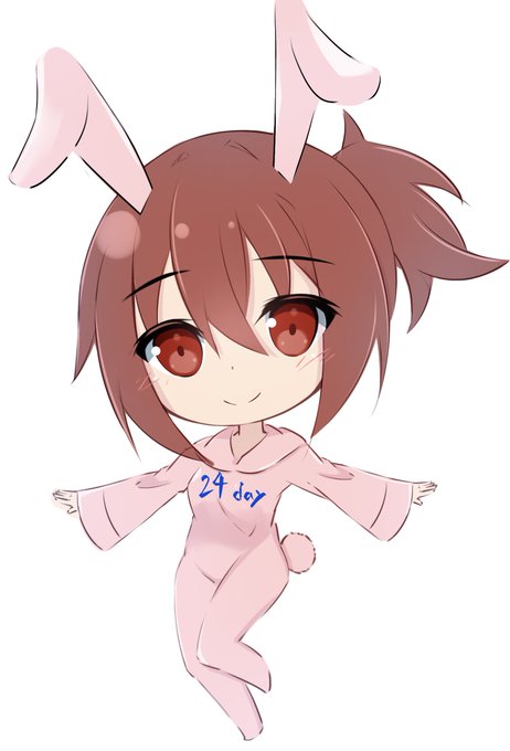 24日目🐰友奈ちゃん
#100日チャレンジ 