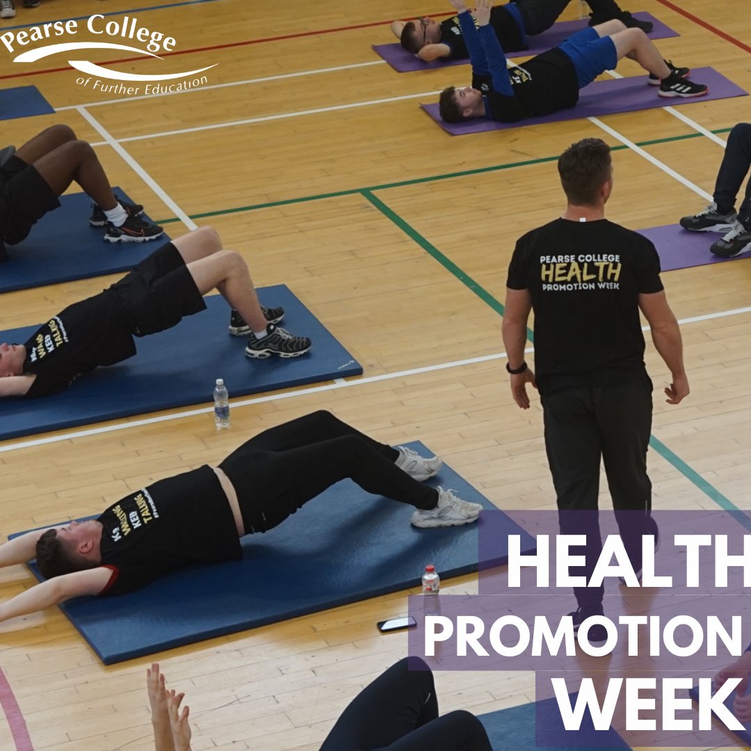 PearseCollege's tweet photo. Amazing first day for #PearseCollege's #HealthPromotionWeek2023. Remember to post your pics using the #PearseMoreThanACollege and tag @PearseCollege to be in with the chance to win a #GalaxyTablet.

#ChoosePearse #TheCollegeThatCares #ThisIsFET #CityofDublinETB https://t.co/NL9QUh9sh5