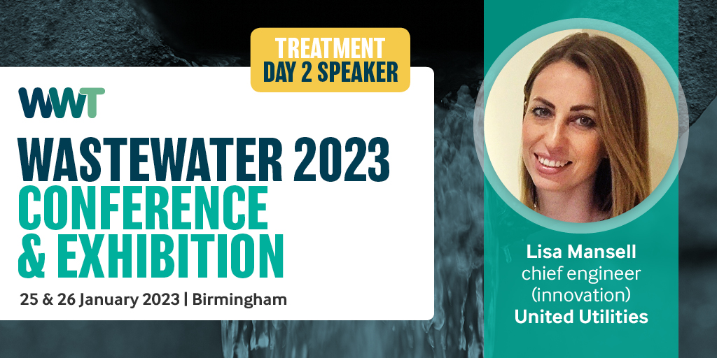Fantastic to have speakers from @unitedutilities at this year’s Wastewater Conference. Lisa will be sharing more about alternative approaches to phosphorus removal at rural wastewater treatment works. @Ofwat #innovationfund #WaterBreakthroughChallenge #Wastewater2023 @uw_wwt
