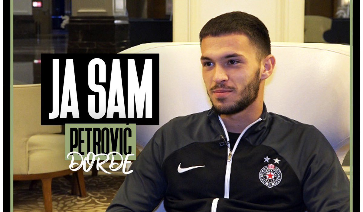 Ja sam - Đorđe Petrović! 

⚽️Mladi Đorđe Petrović iz Teleoptika, gost je naše emisije „Ja sam”. Đorđe govori o svojim fudbalskim počecima, trenerima i željama u dresu Partizana.

m.youtube.com/watch?v=XOQmd6…