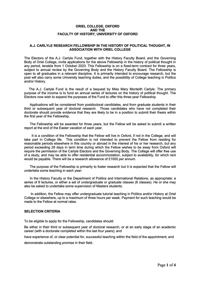 The Cambridge School on Twitter "JOB A. J. Carlyle Research