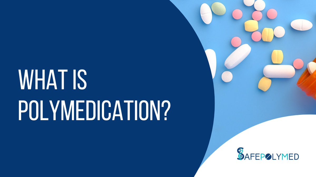 safepolymed's tweet photo. If you're not yet familiar with #SafePolyMed's research aims, we'd like to introduce you to some key concepts and explain what challenges we're addressing. Let's get started with the basics!

Do you know what #polymedication is? Read this thread to find out 👇

1/4 https://t.co/7NF9tdzHN3