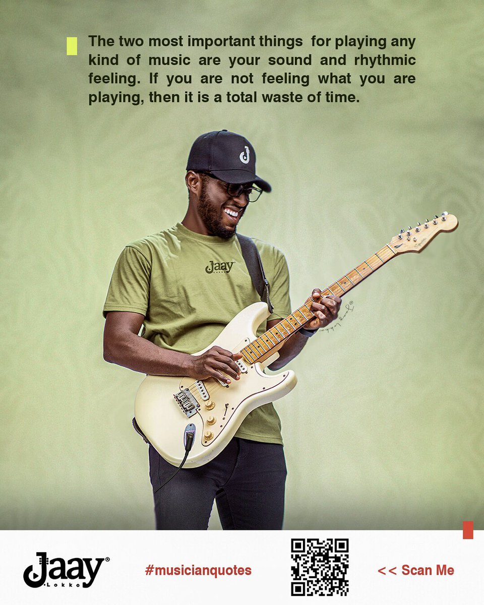 JaayLokko's tweet photo. Quote of the day! โค๏ธโค๏ธโค๏ธ
#musicquotes #guitar #smoothplay #fender #guitarquotes #bossgt100 #guitarsofinstagram #guitarcover #guitarjam #jaaylokko #guitarplayer #guitarpedal #feelthemusic #musicianofinstagram #music #goodvibes #musiclove #musicjam #quoteoftheday #jam IG@magadou https://t.co/QlI2LS9ruV