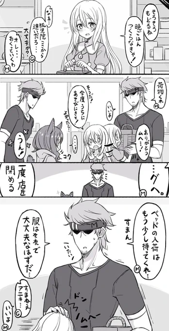 奴隷の女の子がグヘヘされる漫画7(2話目おわり 