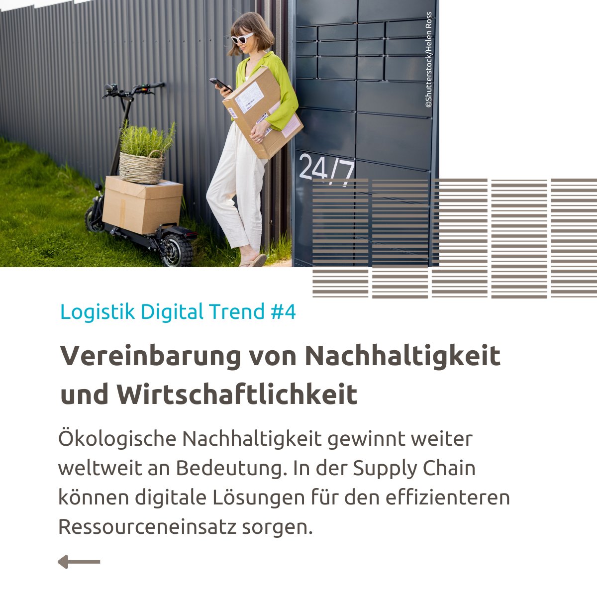 HECGmbH's tweet photo. Welche #Trends beein­flus­sen 2023 die #Logis­tik? Wir stel­len sieben digi­tale Trends vor, die Logis­ti­kern neue Chan­cen bieten: https://t.co/4PLZY8NZyT
#prozessoptimierung #kooperation #nachhaltigkeit #fachkräfte #lieferkette https://t.co/aLWiLWlkOW