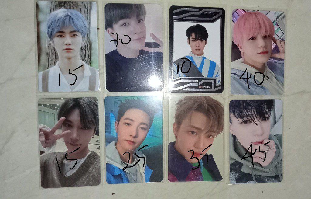 subakeminhyung's tweet photo. wts lfb ina

jaemin dd 15k
jeno smcu 70k
yb doyoung 10k
jeno tc pink 45,k
ten 15k
renjun lucky draw 25k
jaemin youngstar 35k
jeno youngstar 45k
negotiable

goodcondi
📍jkt timur https://t.co/WqsqV66JwT