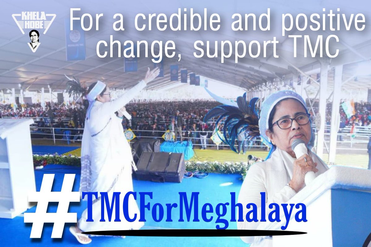 SahimulI's tweet photo. #TMCForMeghalaya
#KhelaHobe https://t.co/52DQRuNJUK
