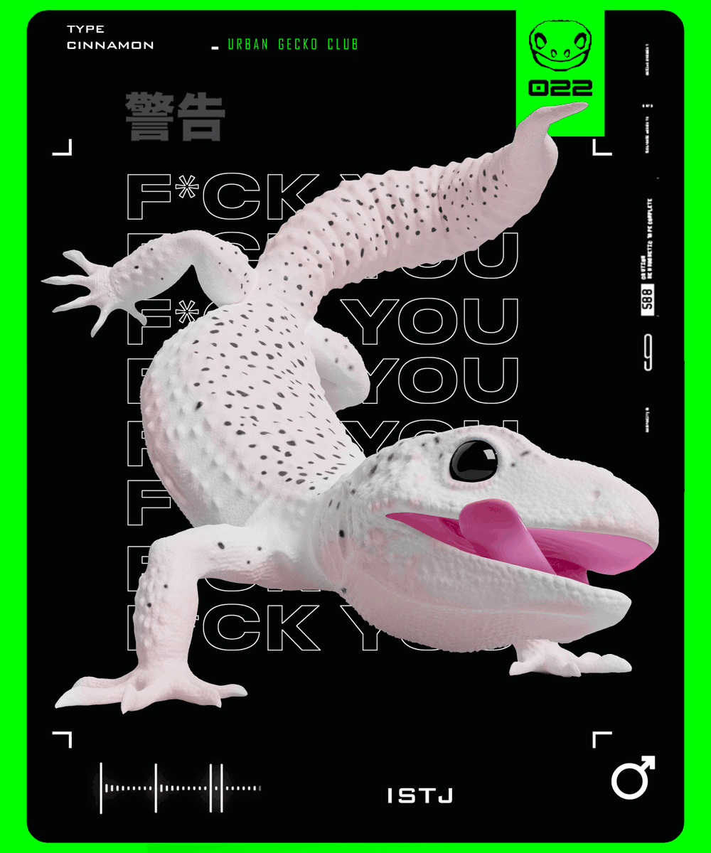 UrbanGeckosClub's tweet photo. GMGMGMGM
#EthereumNFT #NFTCommunity #NFTs #NFT #giveaways #NFTdrop #web3 #nftart #NFTcollections https://t.co/Pv6UK7WAsc