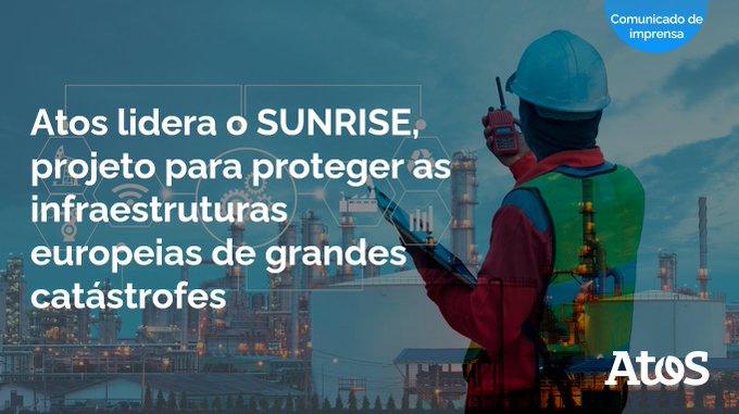 Atos assume a liderança no mega-projeto europeu SUNRISE que irá desenvolver tecnologias e solu...