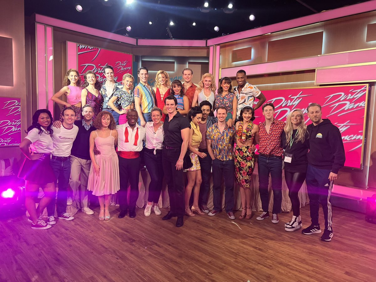 Amazing to see and play with the cast of Dirty Dancing  <a href="/DDOnStage/">Dirty Dancing on Stage</a> today! What a talented cast - got to go see this one!!