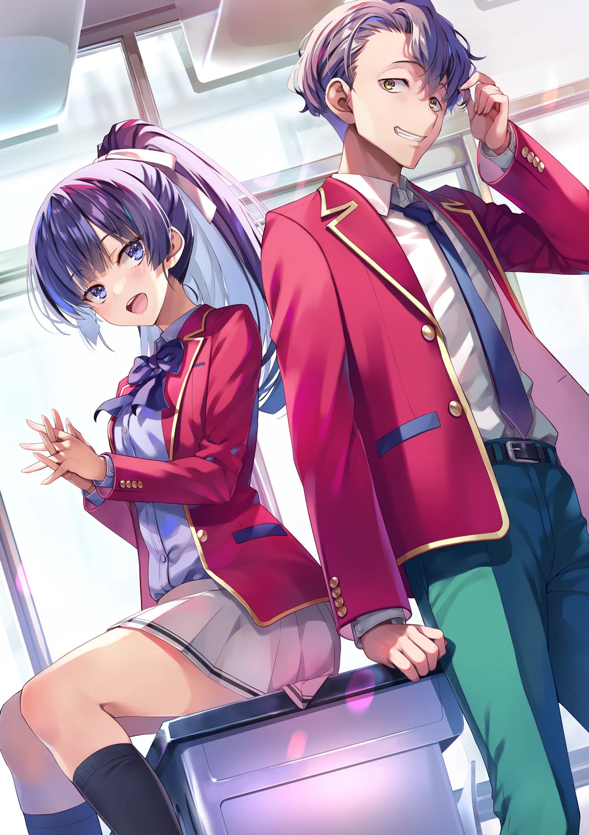 ようこそ実力至上主義の教室へ』公式＠3年生編4巻5/25発売!TVアニメ4