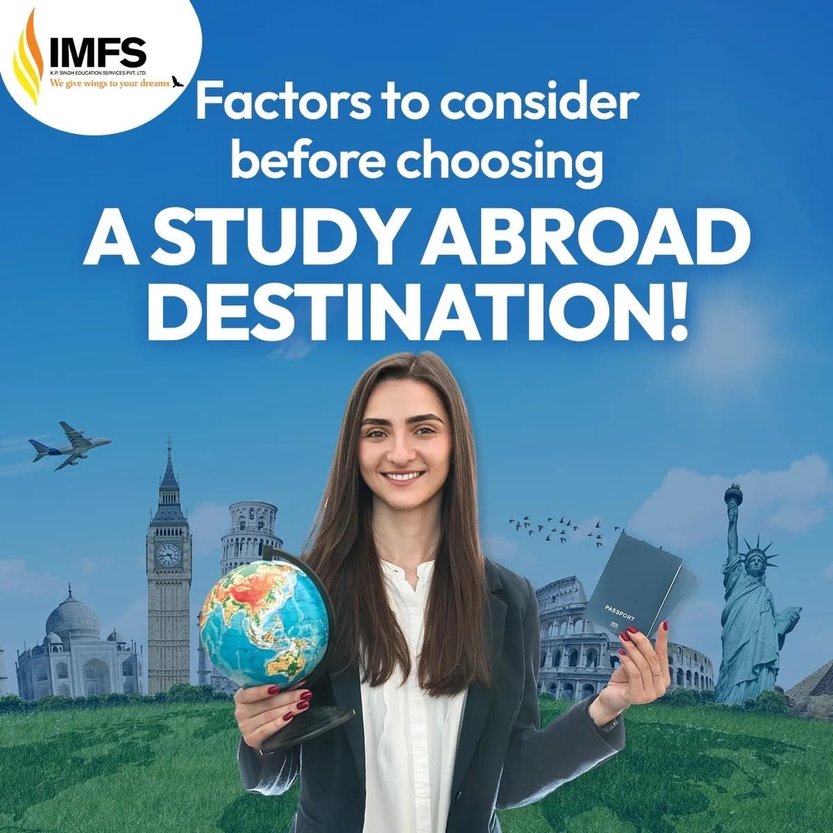 IMFSManipaloffl's tweet photo. With the dream of fulfilling your dreams, studying abroad is exciting and fills you with zeal to make your future better. 
However, it can be difficult to plan and execute the task.
.
You can achieve your dream of studying abroad with IMFS' end-to-end services. https://t.co/fueG7ZDtzY