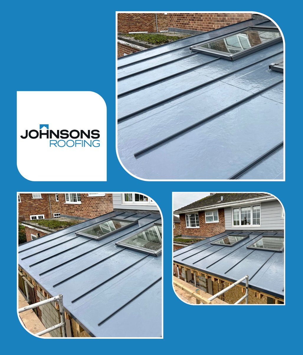 M_j_roofing's tweet image. We LOVE a bit of #standingseam work - and with results like this, the client is VERY HAPPY too! 💙
⭐️ Alwitra Standing Seam Zinc Effect  📌 Ringmer, East Sussex
#aesthetics #quality #workmanship #roofing #waterproofing #johnsonsroofing