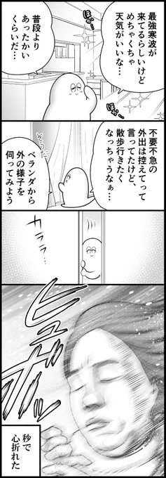 最強寒波に気をつけよう 