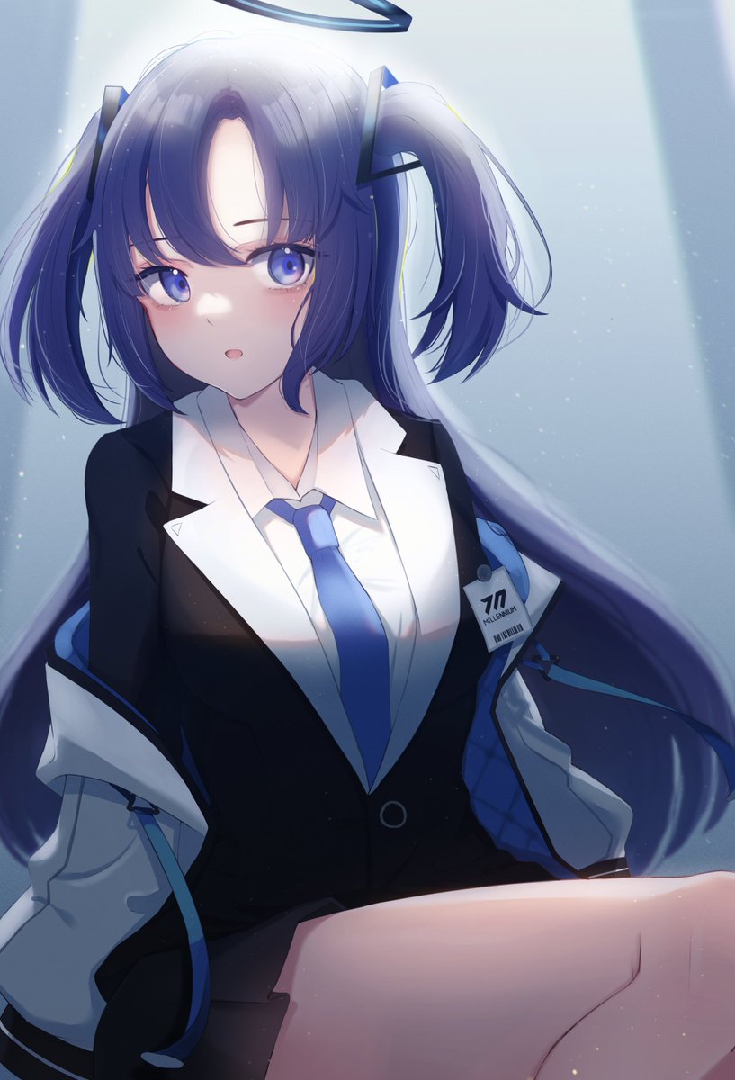 早瀬ユウカ(ブルアカ) 「ユウカちゃん#ブルアカ  #BlueArchive 」|ひゃくにん。のイラスト
